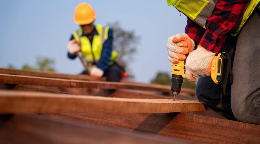 Professional residential roofers in Kopperl, TX